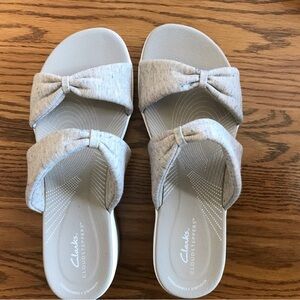 Clarks Multicolor Speckled Sandals